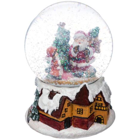 Weihnachtsmann Schneeball Dekoration -