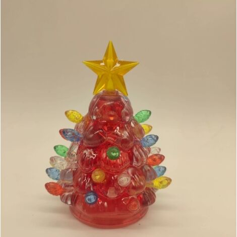 [Weihnachtsschmuck] + [6 Stück] + [Mini-Weihnachtsbaum] + [in Rot für festliche Dekorationen]