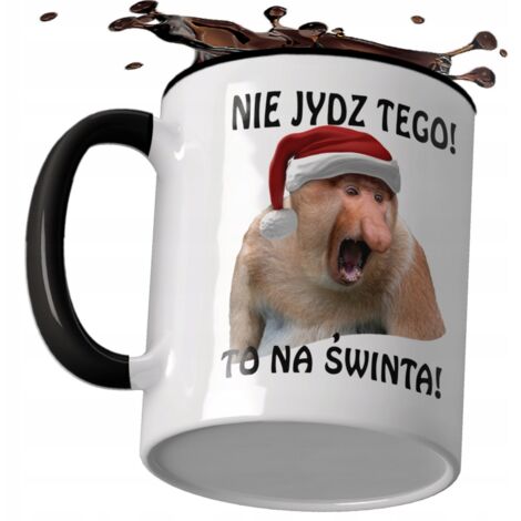 Weihnachtstasse Janusz Probleme Affe Geschenk für den Weihnachtsmann Weihnachten für Papa und Onkel