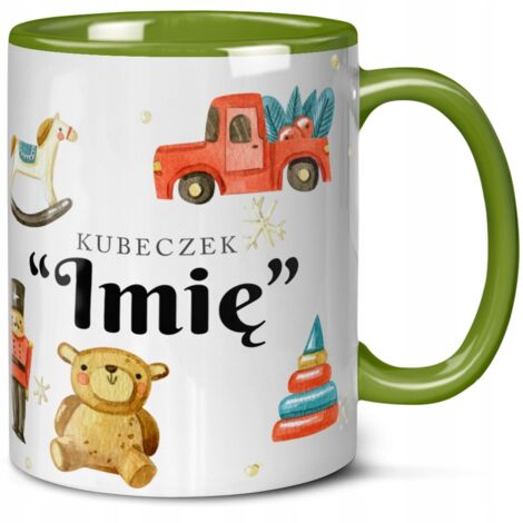 Weihnachtstasse mit Namen, Weihnachtsgeschenk für Kinder, Weihnachten + Name
