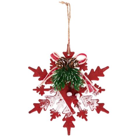 Weihnachtsthema Krone Schneeflocke -
