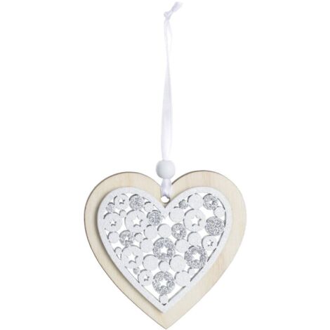 Weihnachtsthema Openwork Sequins - Herz