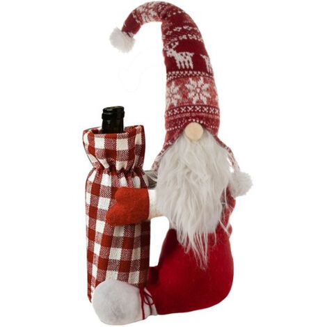 Weihnachtswichtel mit flaschentasche ruhhy 22508