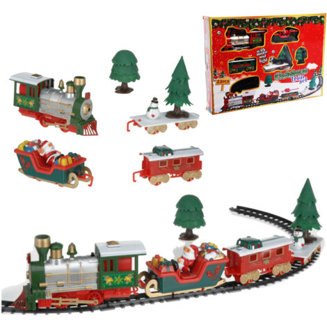 Weihnachtszug Sound & Licht L283cm Batterie-S27600020