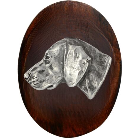 Weimaraner - spilla per esposizione canina, fermaglio per numero di partenza, distintivo per cani di Art-Dog