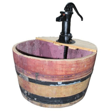 Weinfass mit Pumpe 110 L Ø 65-70 cm