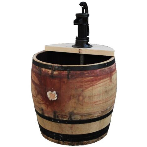Weinfass mit Pumpe 150 L Ø 65-70 cm