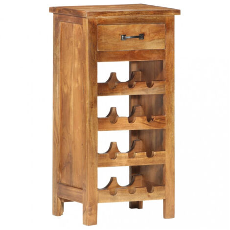 Weinschrank 40 x 30 x 80 cm Massivholz Akazie vidaXL