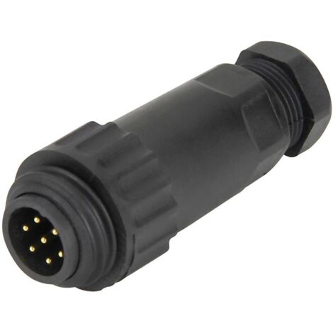 Weipu 814056 Connettore circolare Spina dritta Tot poli: 6 + PE Serie (connettore circolare): WA 1 pz.