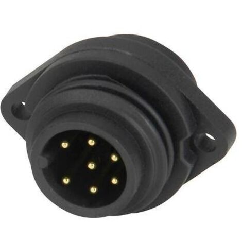 Weipu 814060 Connettore circolare Spina verticale Tot poli: 6 + PE Serie (connettore circolare): WA 1 pz.