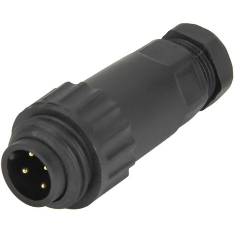 Weipu 814085 Rundstecker Stecker, gerade Gesamtpolzahl: 3 + PE Serie (Rundsteckverbinder): WA 1 St.