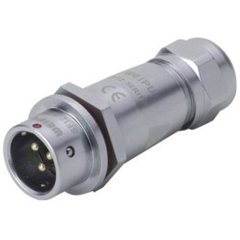 Weipu SF1211/P9 II Connettore circolare Spina dritta Tot poli: 9 Serie (connettore circolare): SF12 1 pz.