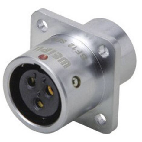 Weipu SF1213/S4 Connettore circolare Giunto dritto Tot poli: 4 Serie (connettore circolare): SF12 1 pz.