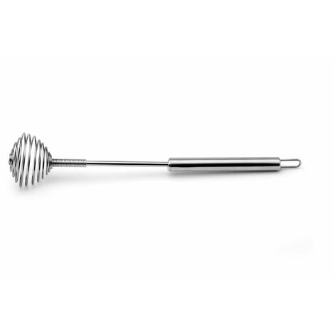 Weis Frusta a Spirale, Acciaio Inossidabile, Argento, 27 x 5 x 5 cm