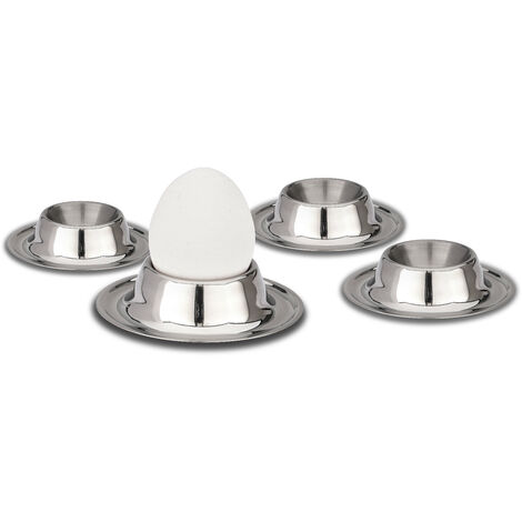 Weis - Set de 4 coquetiers inox