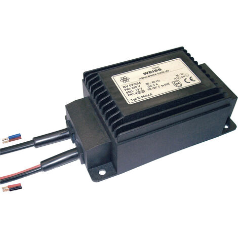 Weiss Elektrotechnik 07/054 Kompaktnetzteil Transformator 1 x 230 V 1 x 24 V/DC 24 W 1 A