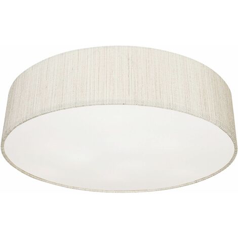 Weiße Deckenlampe 3-flmg Wohnzimmer Leuchte SELINA