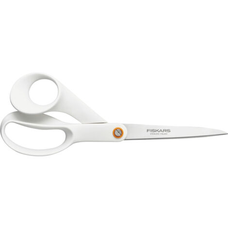 Weiße Functional Form Universalschere, Rechtshänder, 21 cm Fiskars