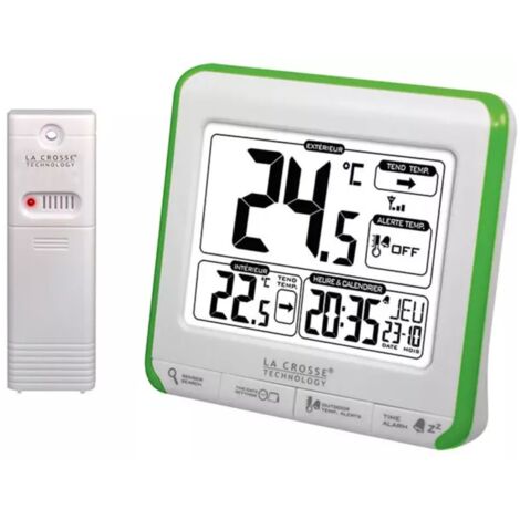 Weiße/grüne wetterstation - La Crosse Technology - WS6811W-GREEN