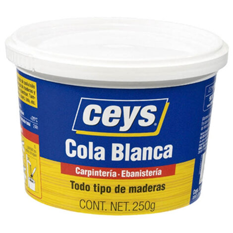 Weiße Holzleimflasche 250gr 501702 ceys