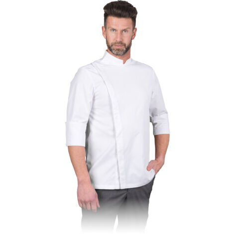 Weiße Kochjacke für Herren Gr. XL