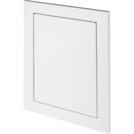 Weiße Metall-Revisionstür 150x200 mm