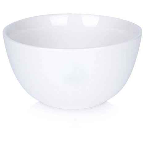Weiße Porzellanschüssel 16 cm, 950 ml