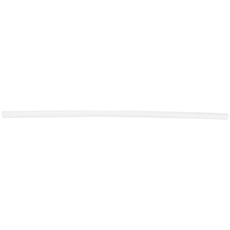 Weiße PTFE-Stäbe, 15 mm Durchmesser, 500 mm Länge – Hohe chemische Beständigkeit und Langlebigkeit
