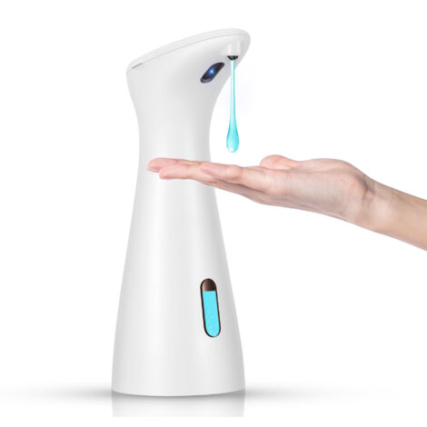 Weißer automatischer Sensor-Seifenspender mit 200 ml und mehreren Szenen, kompakt und praktisch