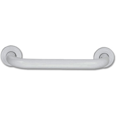 Weißer Badezimmergriff 25 cm (verpackt)