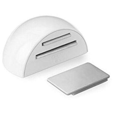 Weißer magnetischer Klebehalter INOFIX Blister
