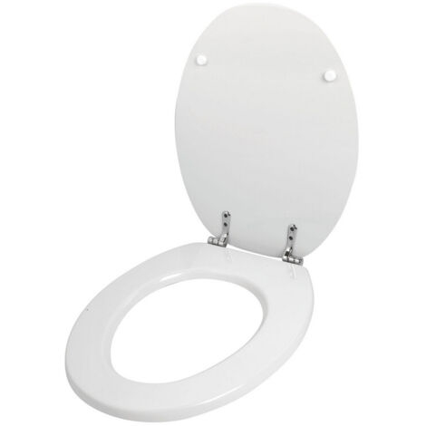 Weißer Sitz für WC-Schüsseln der Serie KIDS Idral 11306B  Weiß - Holz