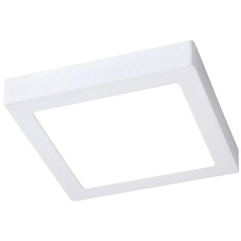 Weißes LED-Downlight mit quadratischer Oberfläche, 6 W