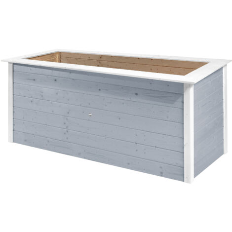 weka Profi-Hochbeet 669 C, grau/weiss, 28 mm