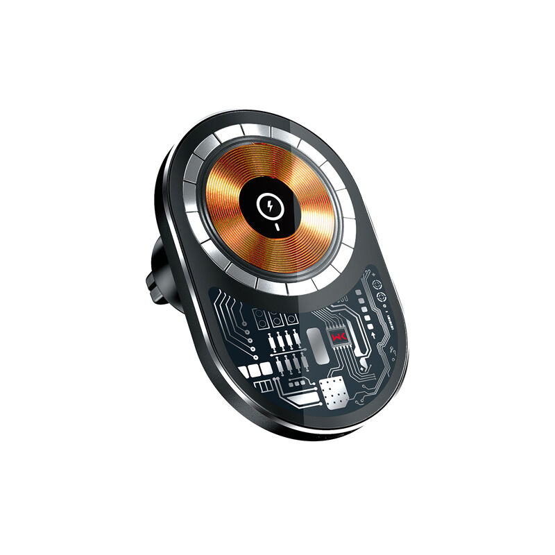 WEKOME WP-U202 Vanguard Series - Support de voiture magnétique avec chargement sans fil MagSafe 15W (Noir)