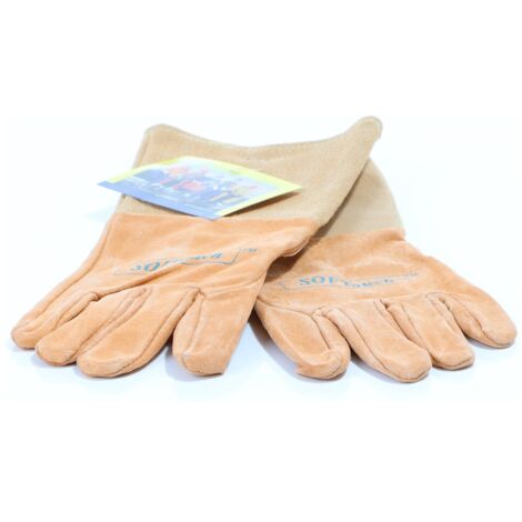Weldas 5-Finger-Schweißerhandschuhe 10-1003, Gr. 9,5
