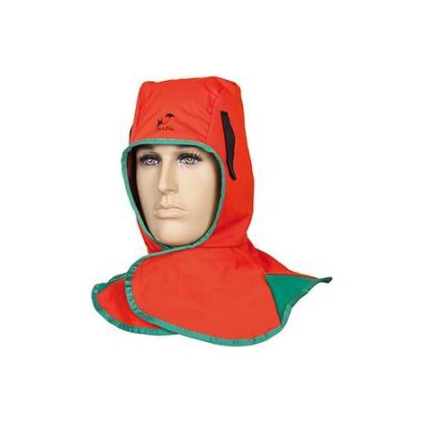 WELDAS Kopf- & Nackenschutz Stoff Orange 23-6690