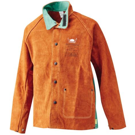 WELDAS Schweißerlederjacke mit PROBAN-Rücken Nr. 44-7300/P Gr. XL