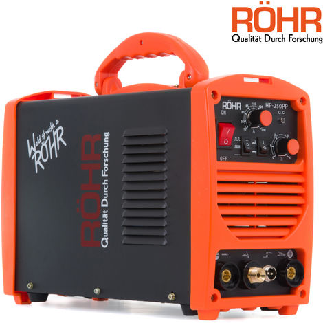 RÖHR Welder Inverter ROHR HP-250PP TIG / ARC 240V / 250 amp MOSFET MMA DC Portable Welding Machine - 1 Year Warranty