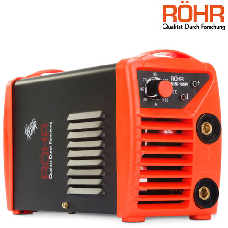 RÖHR Welder Inverter ROHR MINI-180PI MMA / ARC 240V / 180 amp IGBT DC 2-in-1 Portable Welding Machine - 1 Year Warranty