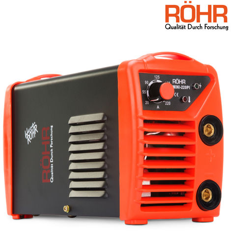 RÖHR Welder Inverter ROHR MINI-220PI MMA / ARC 240V / 220 amp IGBT DC 2-in-1 Portable Welding Machine - 1 Year Warranty