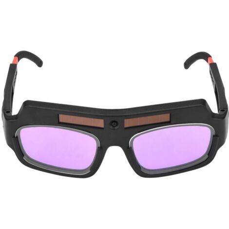 Welding goggles, protective safety glasses with automatic darkening, solar-powered welding goggles for argon arc welding + arc welding goggles