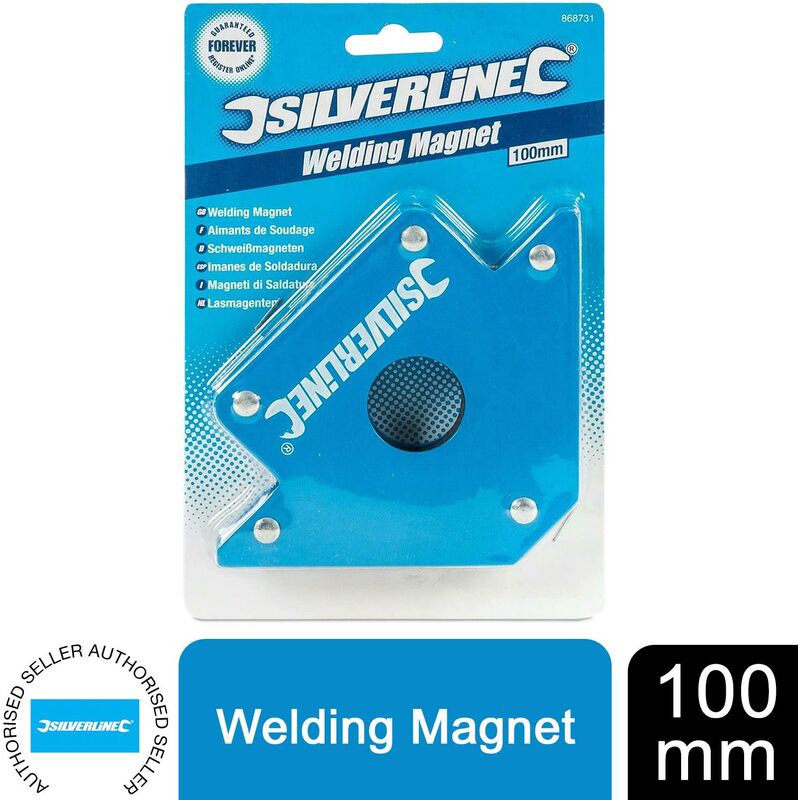 Silverline - Welding Magnet 100mm / 13kg 868731