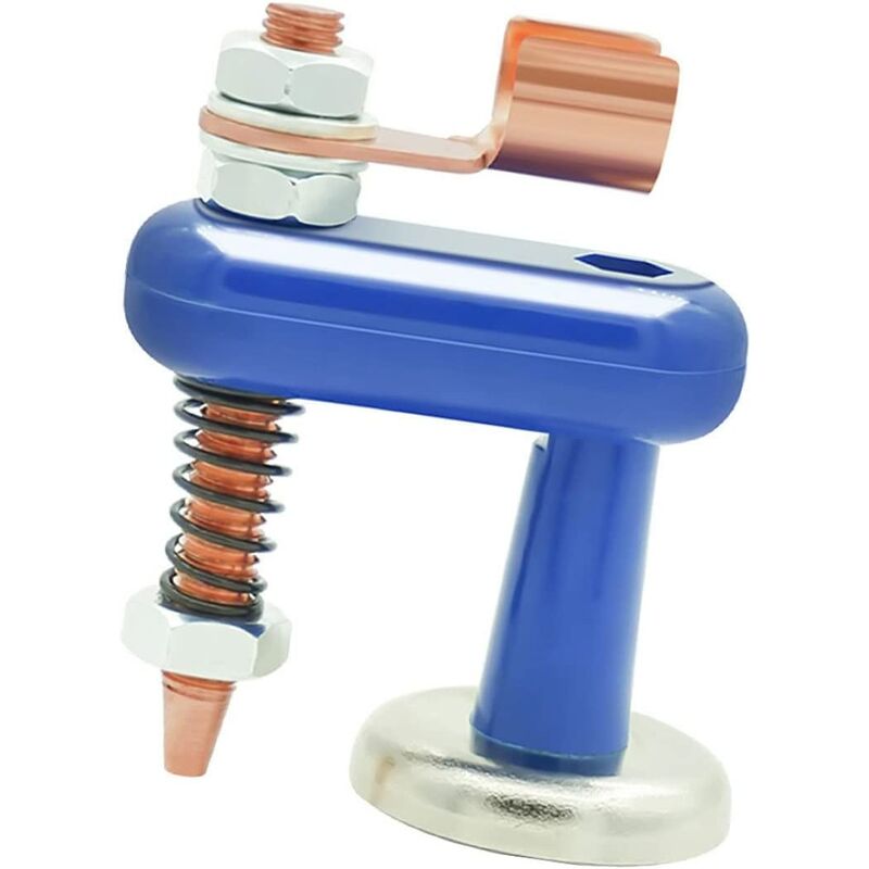 Welding Magnet Head Strong Electric Welding Machine Fix Grounding Clamp Single Head for Industry