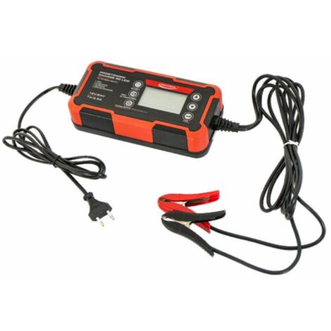 WELDMAN, Modell CHARGE 80, 12V/24V Batterieladegerät, ideal für Autos und leichte Maschinen, effizientes und sicheres Laden, kompaktes Design, für den privaten und professionellen Gebrauch.