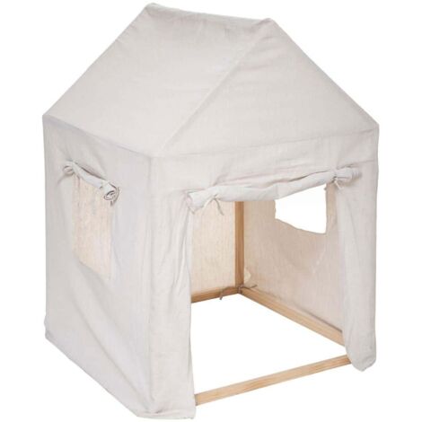 WELL HOME - Cabane enfant en toile avec structure en bois