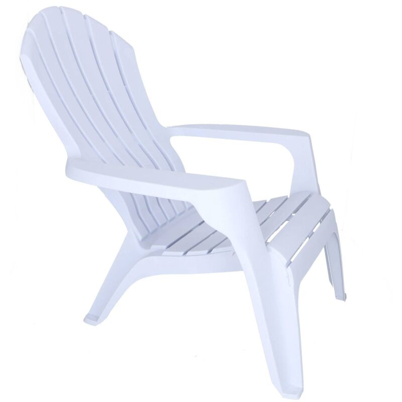 Produit shopeco.fr : Wellhome - well home - Chaise 'Farm' en plastique blanc 90x75x82