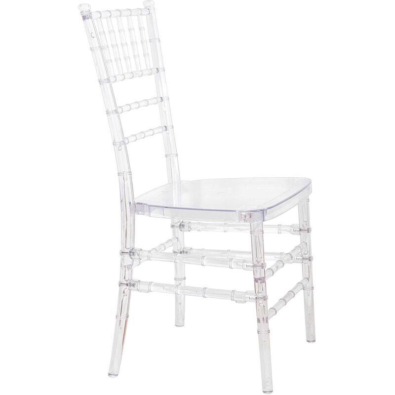 Pretty chaise en plastique 40x41x91 cm style classique et élégant - Wellhome