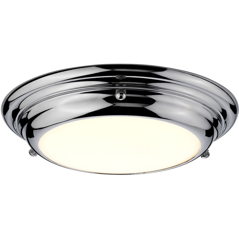 Elstead - Welland - 1 Licht Mini Led Flush Light - Chrom Poliert