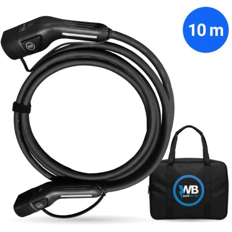WELLBORNE - Câble de charge AC triphasé 32A, 10 mètres